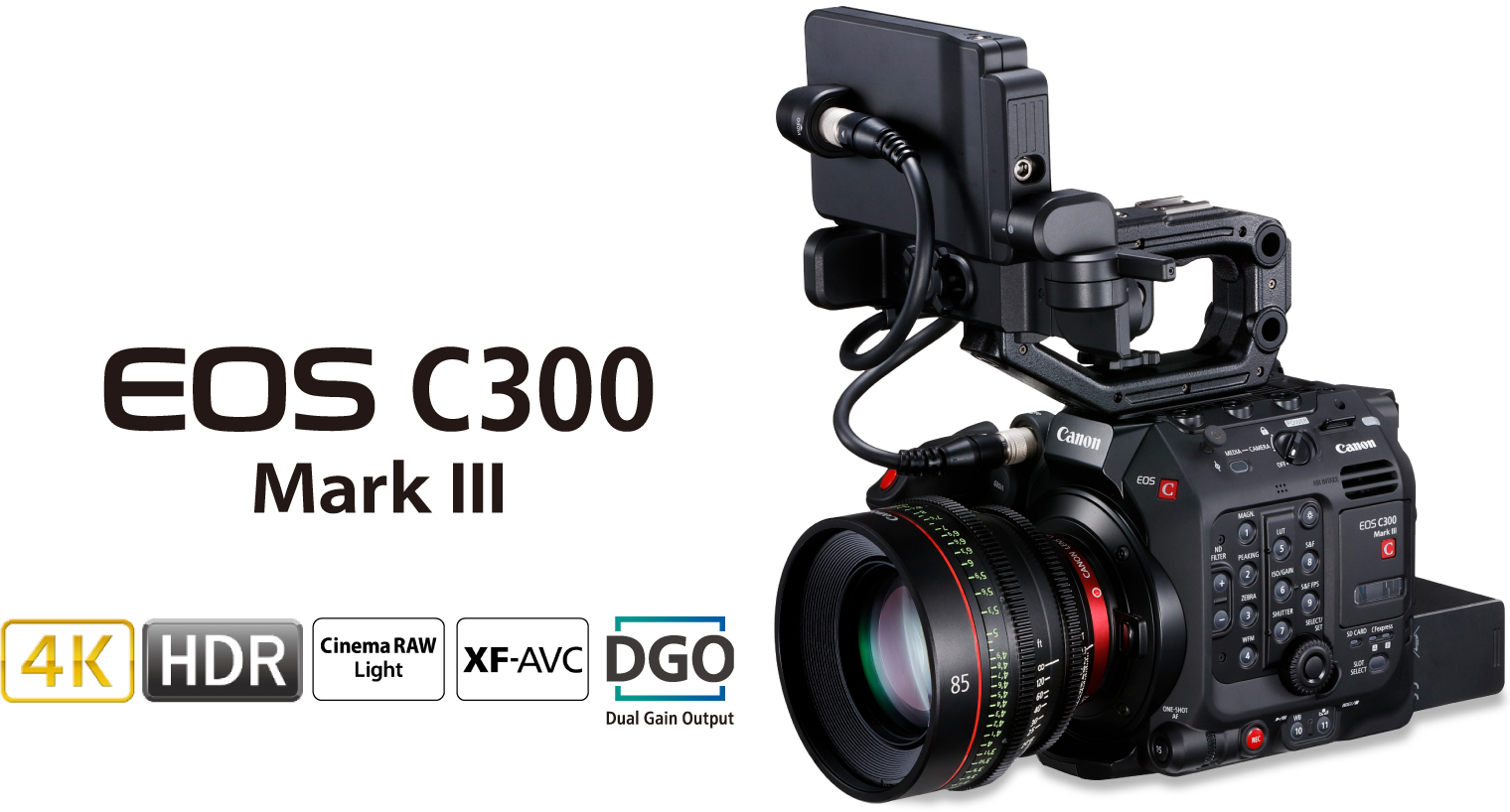 EOS C300 Mark III