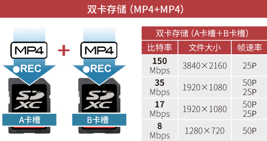 双卡存储(MP4+MP4)